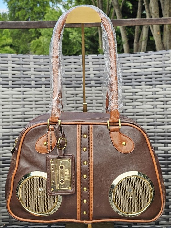 ARIANNA DINI DESIGN Handbags - Borsa Radio Musical Con Casse Funzionanti